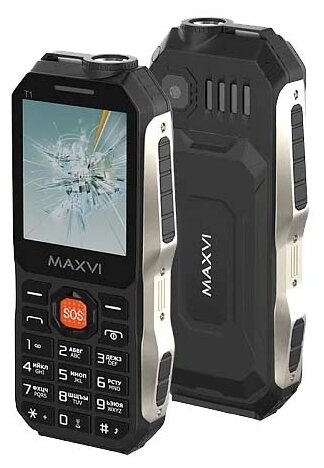 Купить Мобильный телефон Maxvi T1 Black