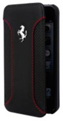 Купить Чехол с флипом Ferrari F12 - Booktype Case для iPhone 6 4.7” черный