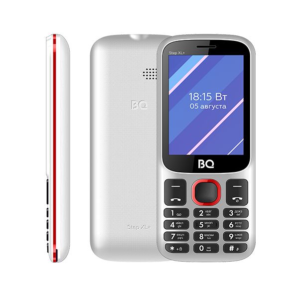 Купить Мобильный телефон BQ 2820 Step XL+ White+Red