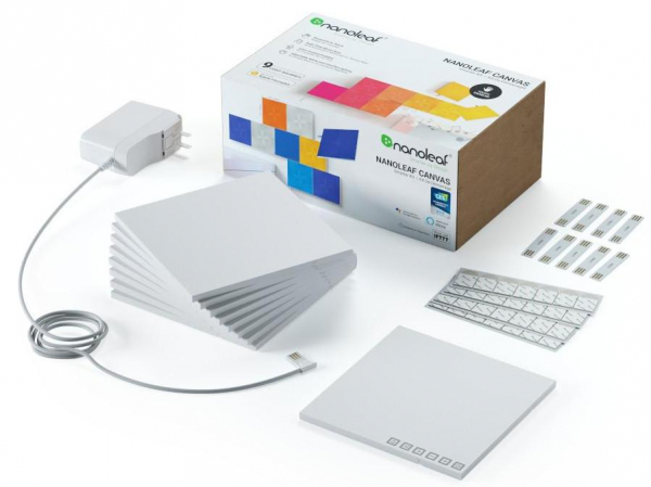 Купить Светильник светодиодный Nanoleaf Canvas Smarter Kit (NL29-0002SW-9PK)