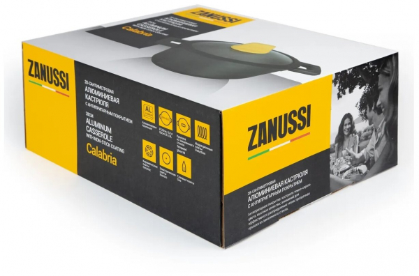 Купить Кастрюля с антипригарным покрытием Zanussi Calabria 6.8 л (ZCA51444LF)