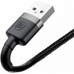 Купить Кабель Baseus Cafule (CALKLF-BG1) USB/Lightning 1m (Grey/Black) 1043281