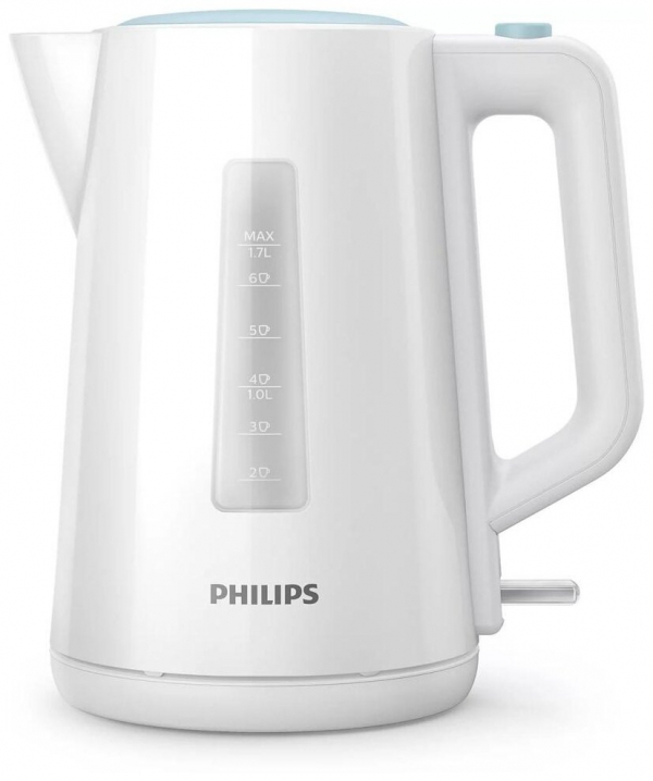 Купить Электрочайник Чайник Philips HD9318, white/blue