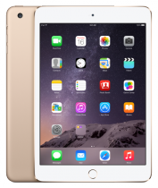 Купить Планшет Apple iPad mini 3 16Gb Wi-Fi+Cellular gold (MGYE2)