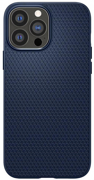Купить Чехол Spigen Liquid Air (ACS03202) для iPhone 13 Pro Max (Navy Blue) 1194258