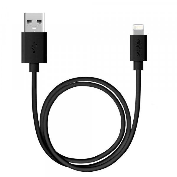 Купить Кабель Deppa USB - 8-pin для Apple, 2м, черный 72224