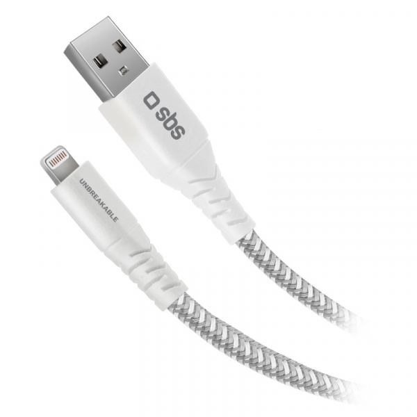 Купить Зарядный кабель Ligthning to USB, из арамидного волокна, 1м, grey