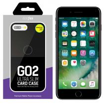 Купить Чехол - накладка Dotfes G02 Carbon Fiber Card Case для iPhone 7/8 black