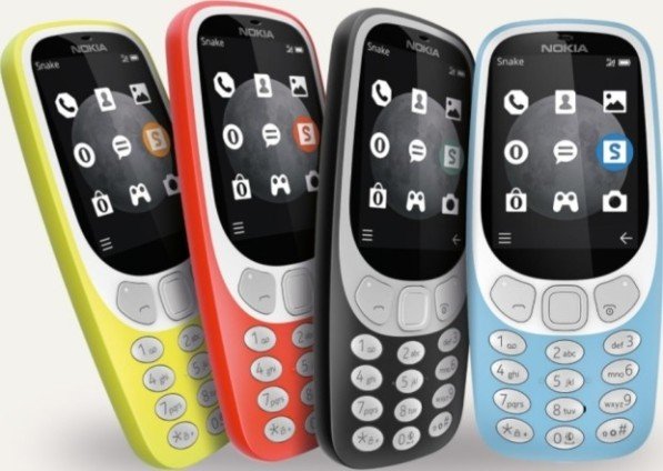 Миру представлен телефон Nokia 3310 с поддержкой 3G