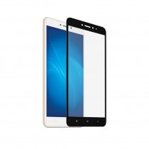 Купить Защитное стекло DF с цветной рамкой (fullscreen) для Xiaomi Mi Max 2 xiColor-15 (black)