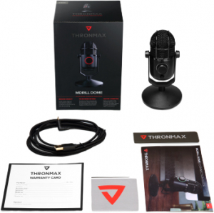 Купить Микрофон Thronmax MDrill Dome Plus USB-C (Black)