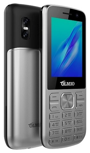 Купить Мобильный телефон OLMIO M22 Silver