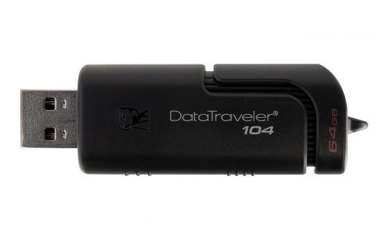 Купить Флеш диск Kingston 64Gb USB 2.0 Data Traveler 104