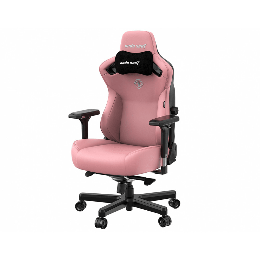 Купить Кресло игровое Anda Seat Kaiser 3, цвет розовый, размер XL (180кг), материал ПВХ (модель AD12)