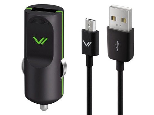 Купить АЗУ Vertex Slim Line 2,1A, разъем micro USB