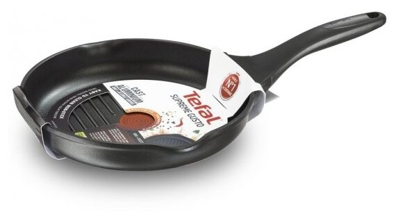 Купить Сковорода-гриль Tefal Supreme gusto H1184074 26 см