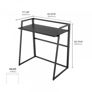 Купить Складной письменный стол (для компьютера) EUREKA ERK-FD-03B Black