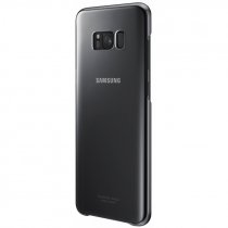 Купить Чехол (клип-кейс) Samsung для Samsung Galaxy S8+ Clear Cover черный/прозрачный EF-QG955CBEGRU