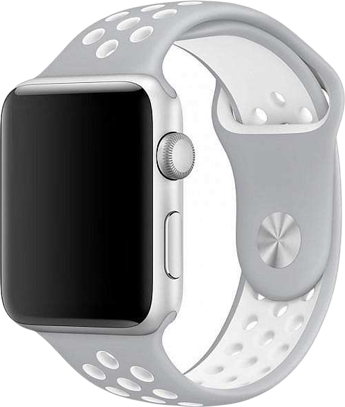 Купить Ремешок COTEetCI W12 Apple Watch Band 38MM/40MM Silver/White