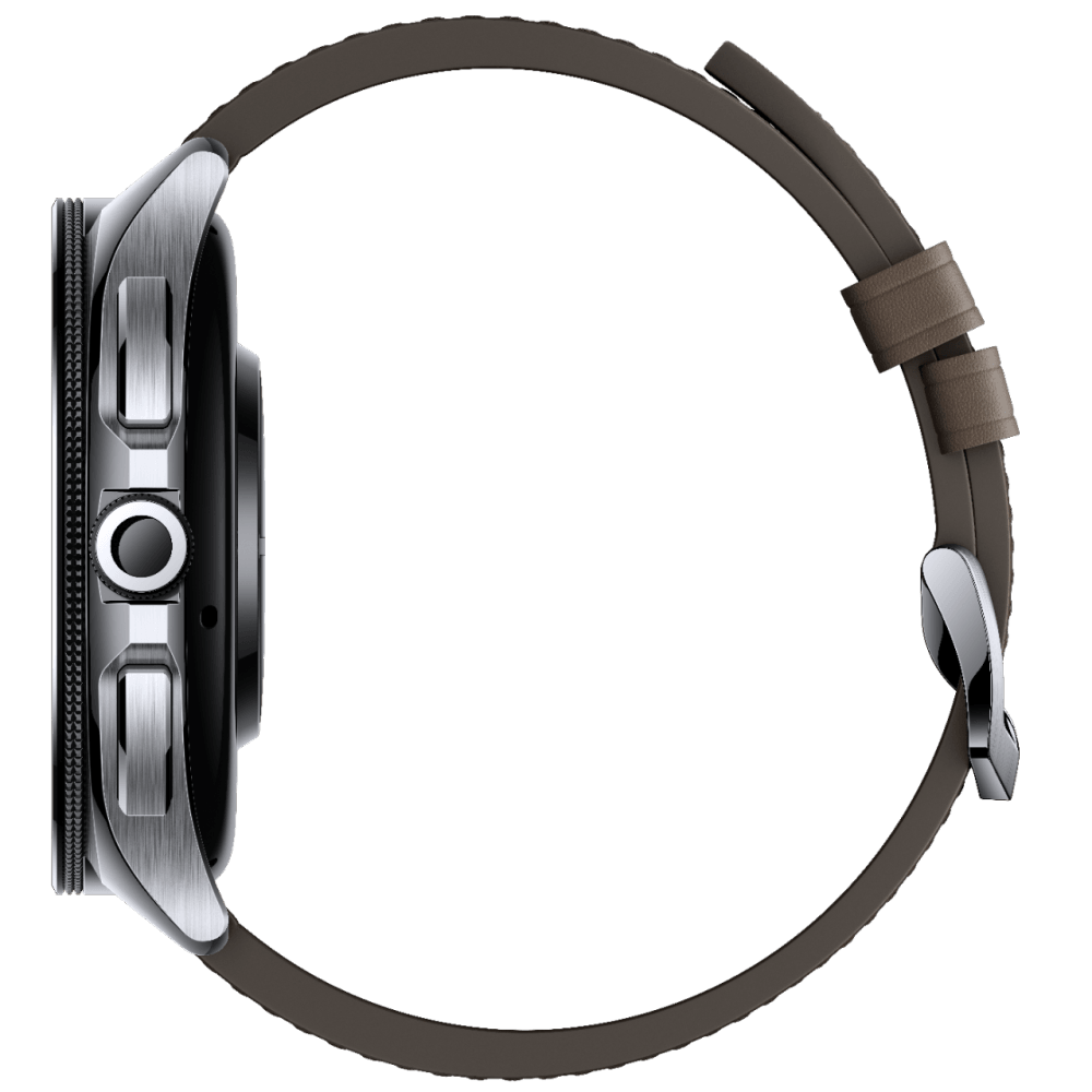 Купить Смарт-часы Xiaomi Watch 2 Pro - Bluetooth® Silver Case with Brown Leather Strap M2234W1 (BHR7216GL)