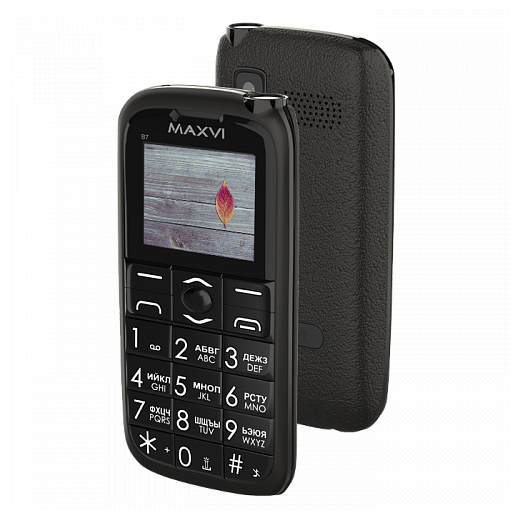 Купить Мобильный телефон MAXVI B7 Black