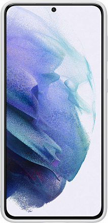 Купить Чехол Samsung Silicone Cover Samsung Galaxy S21+, светло-серый (EF-PG996TJEGRU)