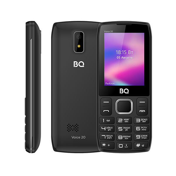 Купить Мобильный телефон BQ 2400L Voice 20 Black+Gray