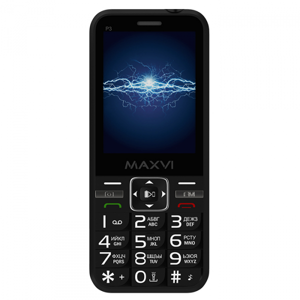 Купить Мобильный телефон Maxvi P3 black
