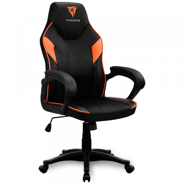 Купить Кресло компьютерное ThunderX3 EC1 Black-Orange AIR (TX3-EC1BO)