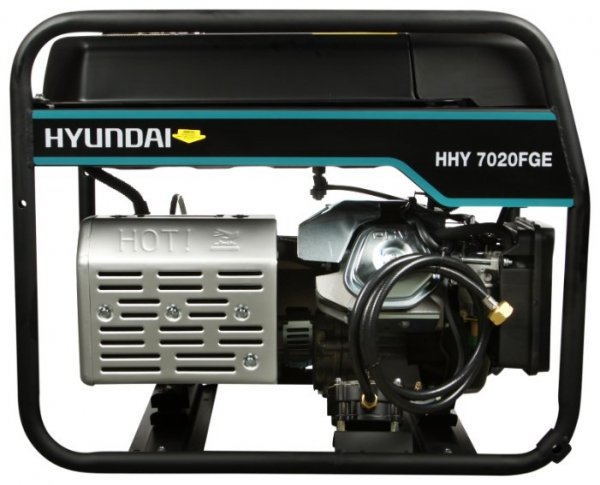 Купить Газо-бензиновая электростанция Hyundai HHY 7020FGE