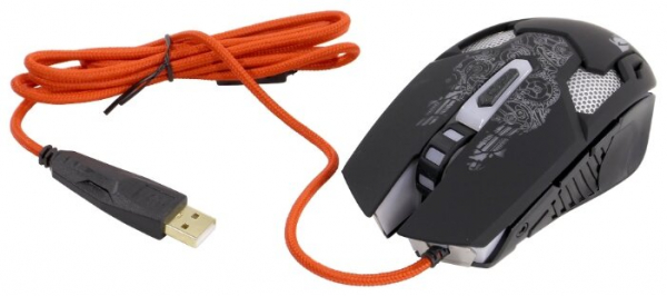 Купить Мышь Qumo Dragon War Annihilator M04 Black USB