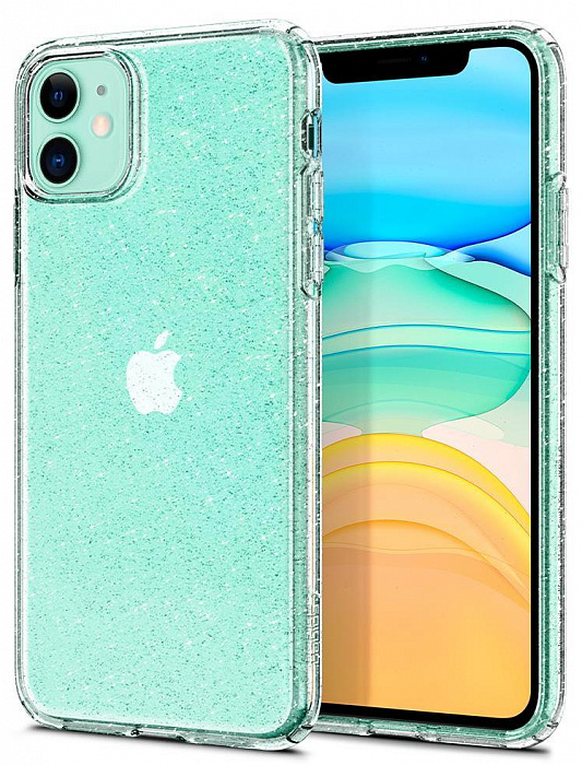 Купить Чехол Spigen Liquid Crystal Glitter (076CS27181) для iPhone 11 (Crystal Quartz)