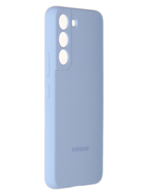 Купить Чехол для Samsung S22 Silicone Cover Artic Blue EF-PS901TLEGRU