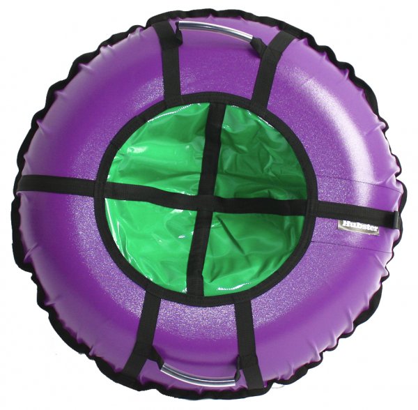 Купить Тюбинг Hubster Ринг Pro фиолетовый-зеленый 100см