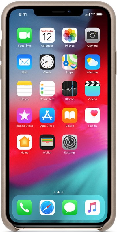 Купить Чехол Apple для iPhone XS Max MRWR2ZM/A темно-бежевый