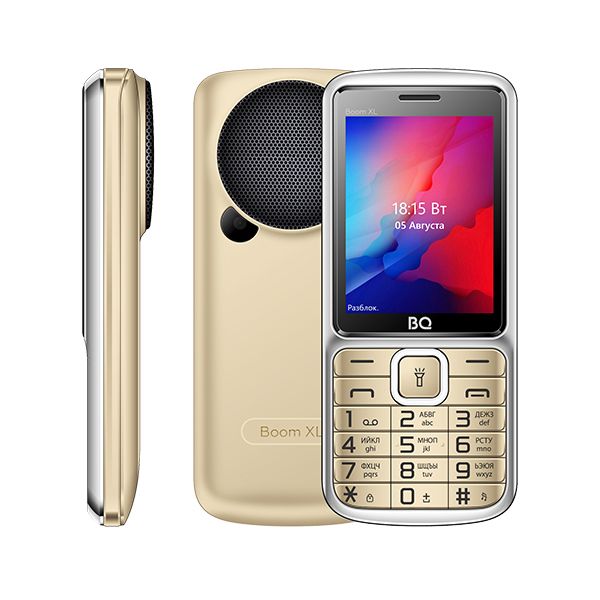 Купить Мобильный телефон BQ 2810 BOOM XL Gold
