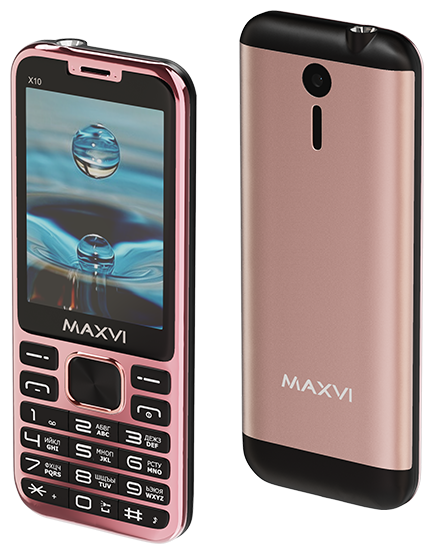 Купить Мобильный телефон Maxvi X10 Rose Gold