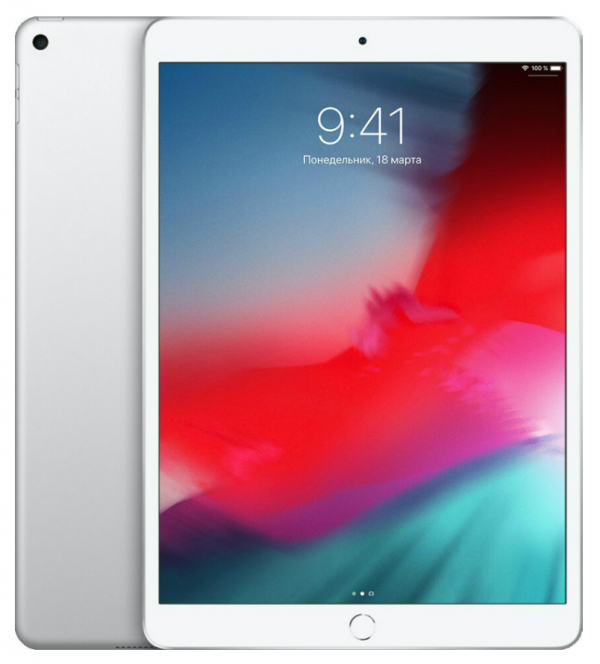 

Планшет Apple, Серебристый, iPad Air Wi-Fi 64Gb (серебристый) MUUK2RU/A