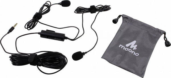 Купить Петличный микрофон Maono AU-200 (Black)