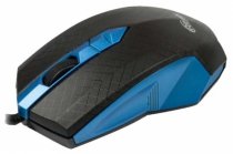 Купить Мышь Ritmix ROM-202 Black-Blue USB