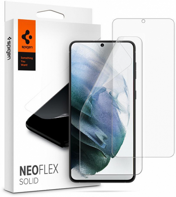 Купить Комплект защитных пленок Spigen NeoFlex (AFL02536) для Samsung Galaxy S21 Plus (Clear)