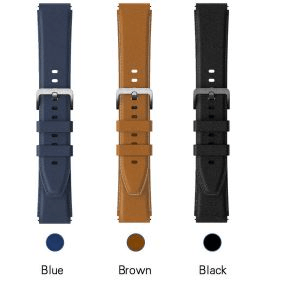 Купить Ремешок Xiaomi Watch S1 Strap (Leather) Blue M2124AS1 (BHR5728GL)