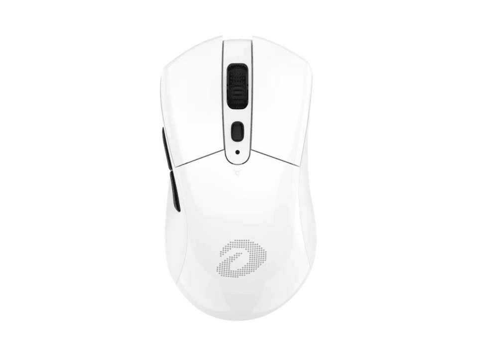 Купить Мышь игровая беспроводная Dareu A918X White (белый), DPI 800/1200/2400/16000, ресивер 2.4GHz+BT, размер 121.6x64.7x39.6мм