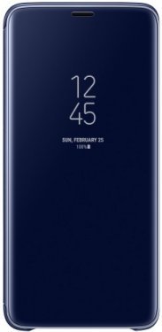 Купить Чехол Samsung EF-ZG965CLEGRU Clear View Standing Cover для Galaxy S9+ blue