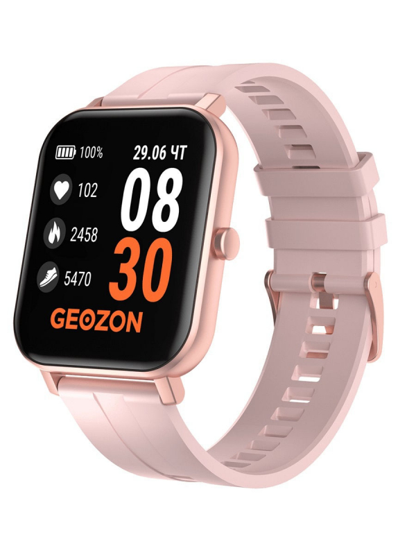 Купить Умные часы GEOZON Runner Pink (G-SM12PNK)