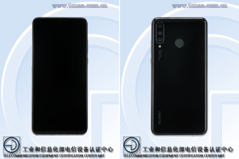 TENAA представила фото Huawei P30 Lite