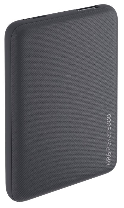 

Внешний аккумулятор Deppa, NRG Power 5000 mAh серый( 33549)