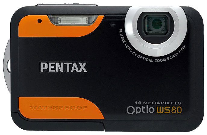 Купить Pentax Optio WS80 black/orange