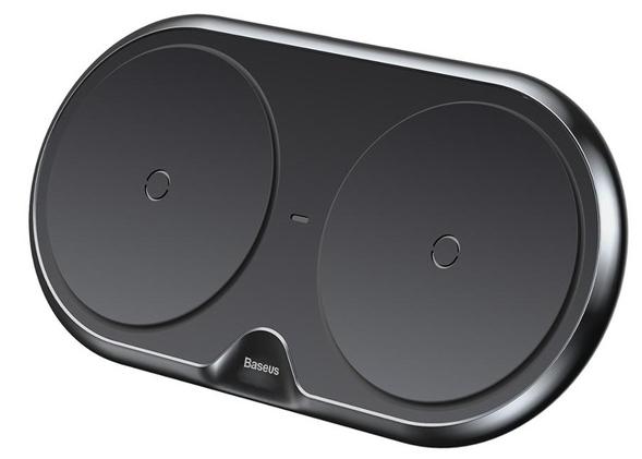 Купить Беспроводное зарядное устройство Baseus Dual Wireless Charger Black