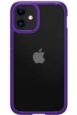 Купить Чехол-накладка Spigen Crystal Hybrid (ACS01544) для iPhone 12 mini (Purple) 1167205